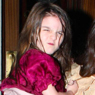 Suri Cruise: Grimassen für die Paparazzi