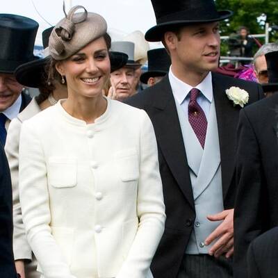 Prinz William und Kate beim Epson Derby