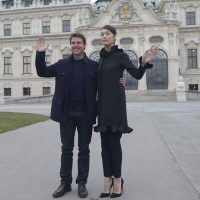 Tom Cruise & Olga Kurylenko in Wien
