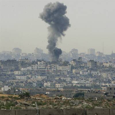 Israel fliegt Angriffe im Gazastreifen