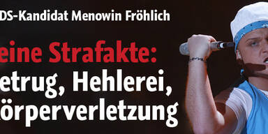 DSDS-Star Menowin: Seine Polizei-Akte