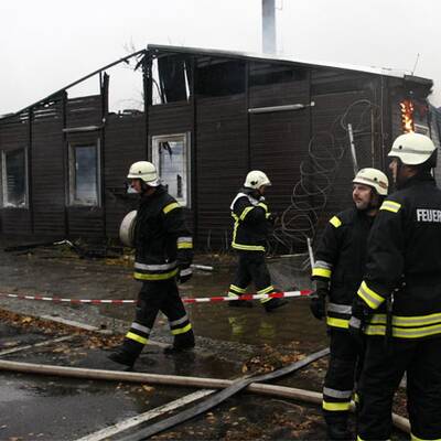 Feuer auf Flughafen Tegel