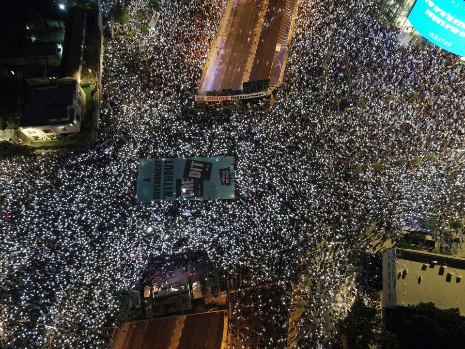 Proteste in Tel Aviv