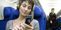 Handy im Flugzeug wird erlaubt