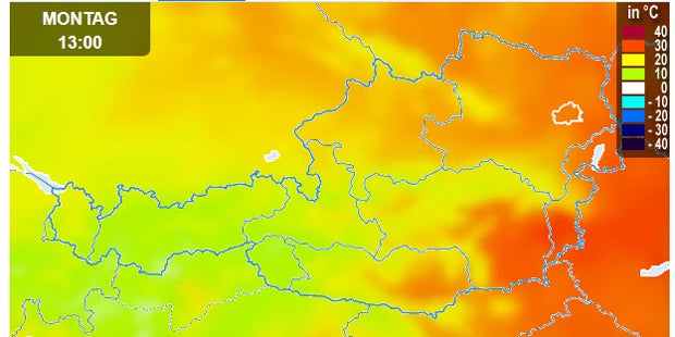 Gewitter-Walze rollte über Österreich