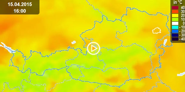 Wetter: Morgen bis zu 28 Grad in Österreich
