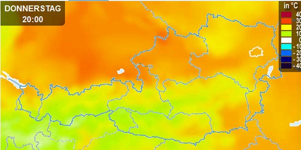 Erst Sauna-Hitze - dann Gewitter-Walze