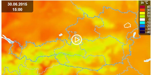 Jetzt kommt die Hitze