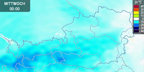 Schnee und Regen auch am Wochenende