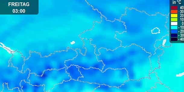 Sibirien-Kälte legt Europa lahm