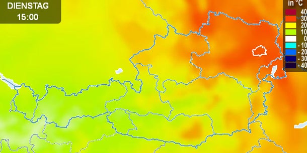 Heute so kalt wie zu Weihnachten