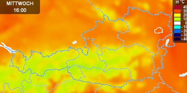 Heute gibt's bestes Badewetter