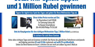 Fussball WM 2018 Tippspiel