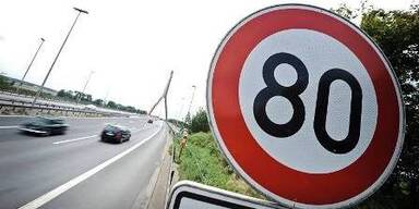 Tempo 80 auf allen Autobahnen