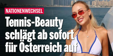 Tennis-Beauty Potapova (24) schlägt ab sofort für Österreich auf
