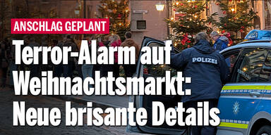Terror-Alarm auf Weihnachtsmarkt: Vorbeter rief zu Anschlag auf