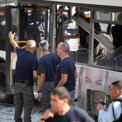 Bus-Explosion: Terror in Tel Aviv