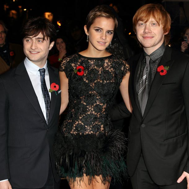 Harry Potter: Weltpremiere in London mit Daniel Radcliffe, Emma Watson und Rupert Grint