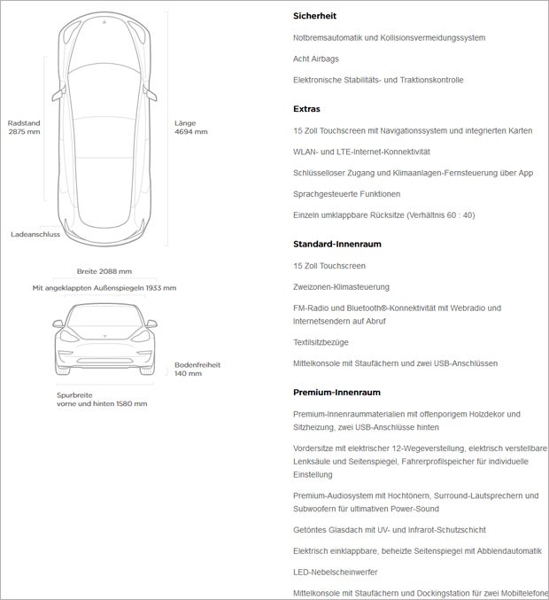 Tesla Model 3 Performance im Test