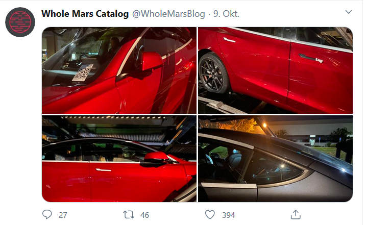 Erwischt: Tesla Model 3 bekommt ein Facelift