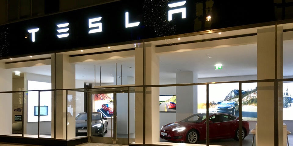 Tesla hat jetzt einen Flagship-Store in Wien