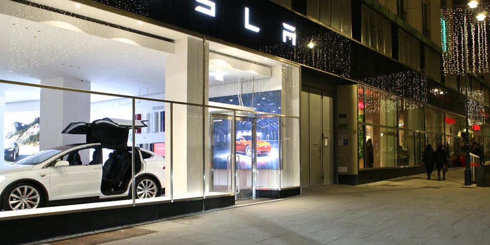 Tesla hat jetzt einen Flagship-Store in Wien