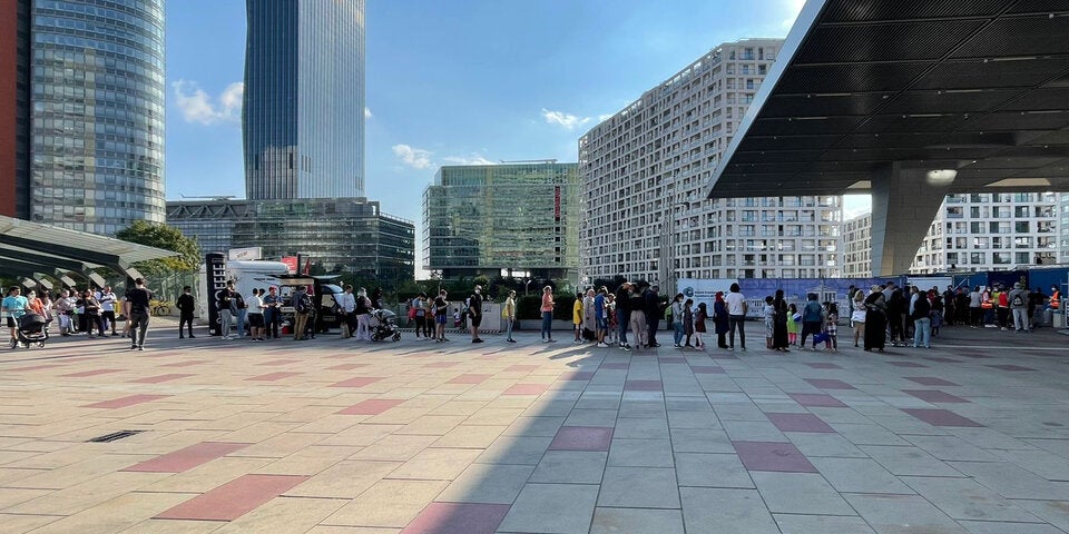 Austria Center: Ansturm zum Schulstart