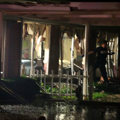 Explosion in Düngemittelfabrik in Texas 