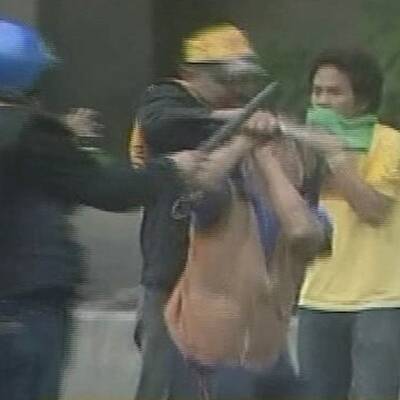 Demonstration in Thailand eskaliert