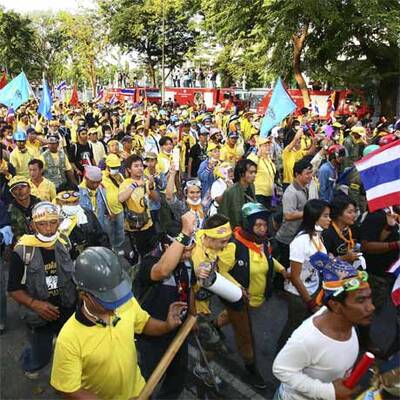 Anti-Regierungs-Proteste in Thailand