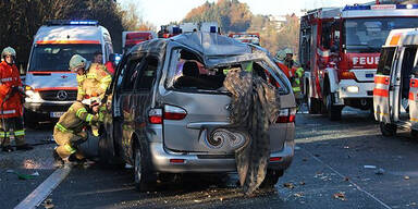 Westautobahn nach Crash gesperrt 