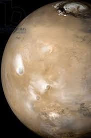 Die Tharsis-Vulkane auf dem Mars