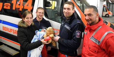 Wiener Berufsrettung bringt Baby zur Welt