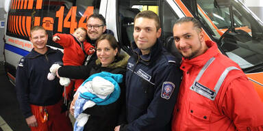 Wiener Berufsrettung bringt Baby zur Welt