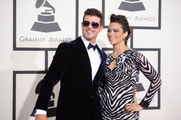 Robin Thicke & Paula Patton