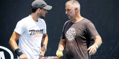 Dominic Thiem und Thomas Muster