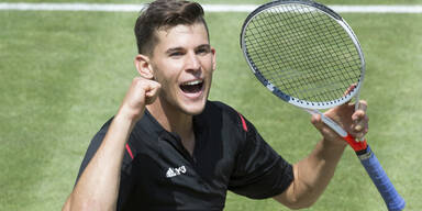 Thiem eliminiert Rasen-König Federer
