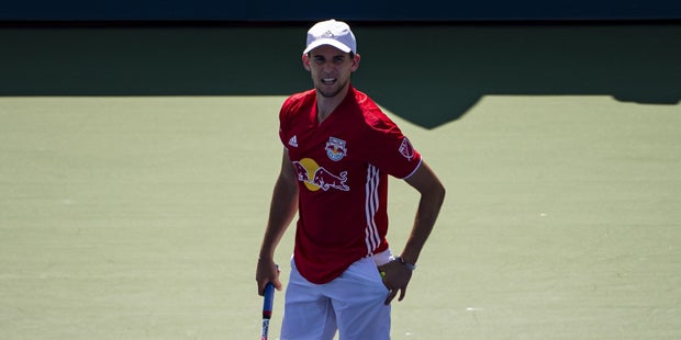 Thiem überrascht mit Red-Bull-Outfit