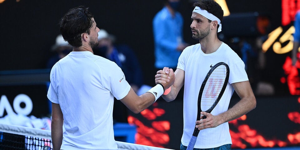 Thiem scheitert im Achtelfinale gegen Dimitrov