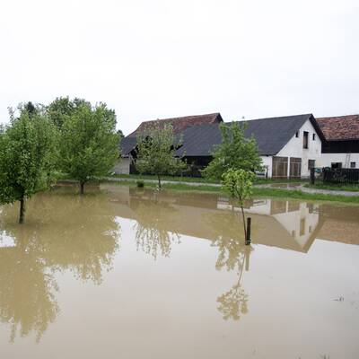 Überschwemmungen in der Steiermark