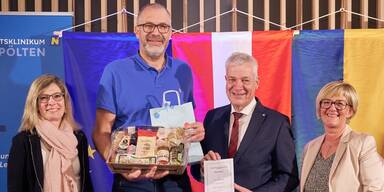 SO GROSS ist der 210-Blutspenden-Mann