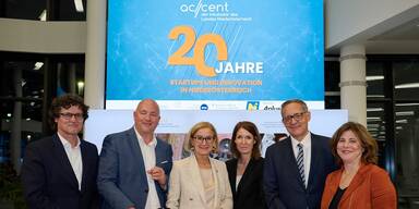 N&Ouml;-Inkubator "accent" feiert 20-j&auml;hriges Jubil&auml;um