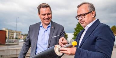 Erfolgreicher Lückenschluss: Naturwärmenetz für die Zukunft