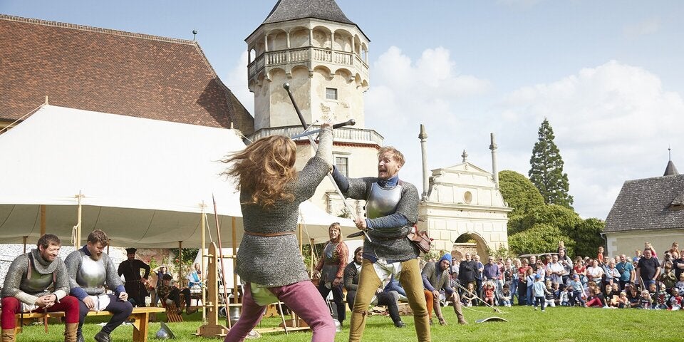 Mittelalter-Spektakel auf der Rosenburg 