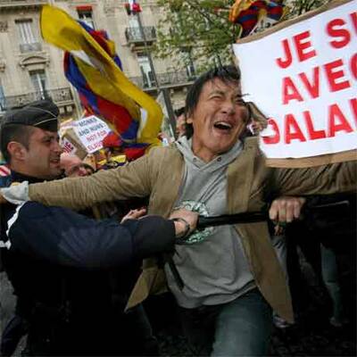 Tibet-Demos auf der ganzen Welt