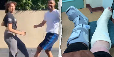 Mutter (27) will TikTok-Challenge nachmachen &ndash; bricht sich beide Kn&ouml;chel