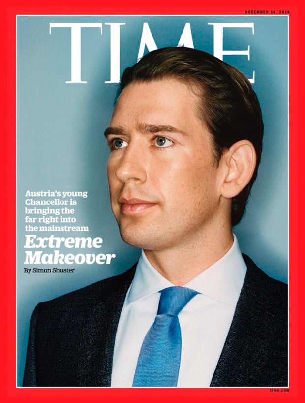 Kurz am Cover von US-Magazin 