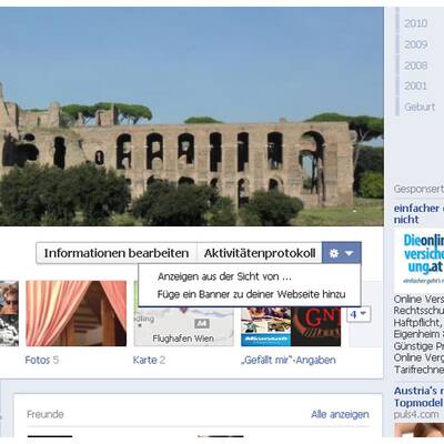 Facebook-Timeline