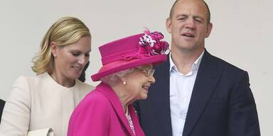 Zara Tindall Queen Mike Tindall