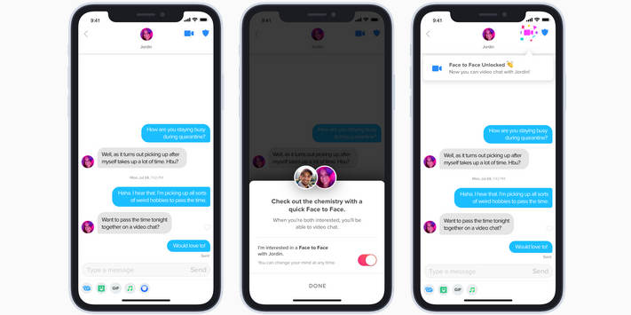 Tinder-Nutzer können jetzt per Video flirten